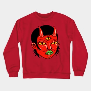 Devil Person Crewneck Sweatshirt